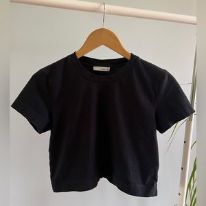 Wilfred Free Aritzia Black Baby Tee Small